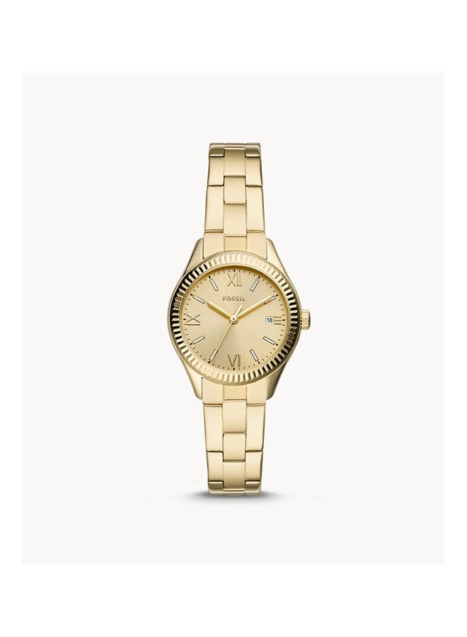 Stainless steel Analog Watch BQ3638