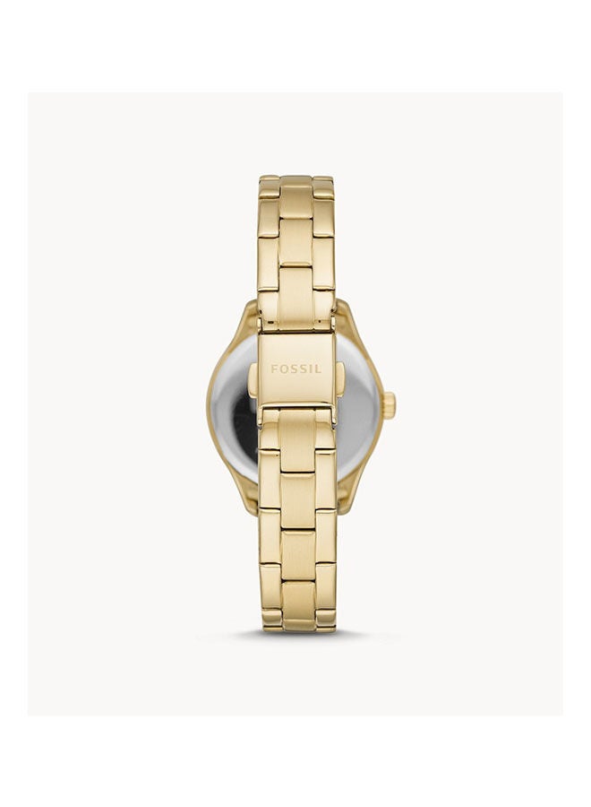 Stainless steel Analog Watch BQ3638
