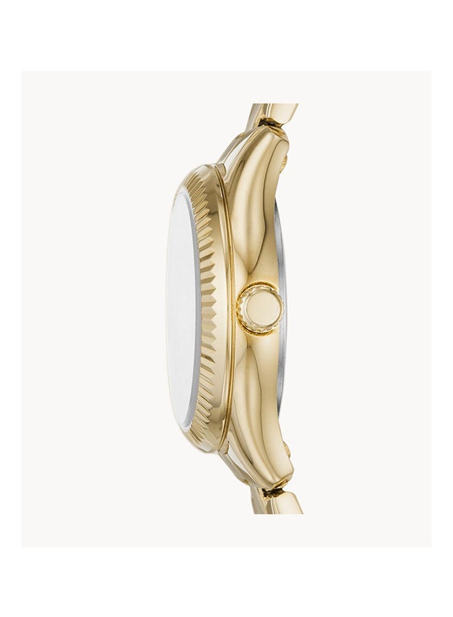 Stainless steel Analog Watch BQ3638
