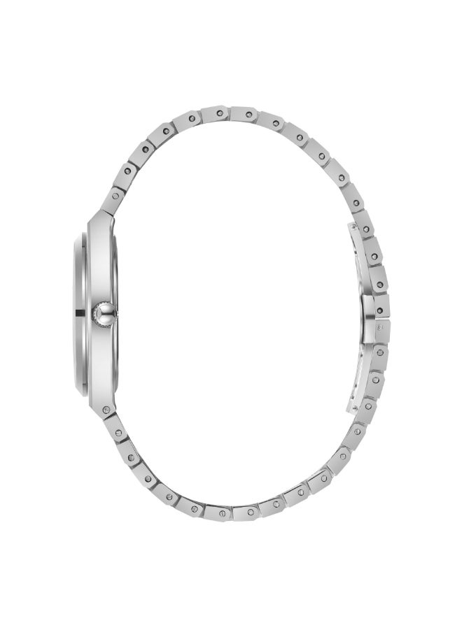 BEVERLY HILLS POLO CLUB BP3754X.390 Women Multi Function Display Watch & Metal Strap Silver