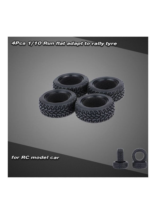 4-Piece Car Rubber Tyre RM3667B-1