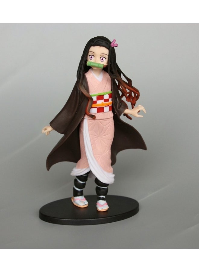 Demon Slayer Miniatures  Figure Doll Toys Birthday Gift Cake Decoration