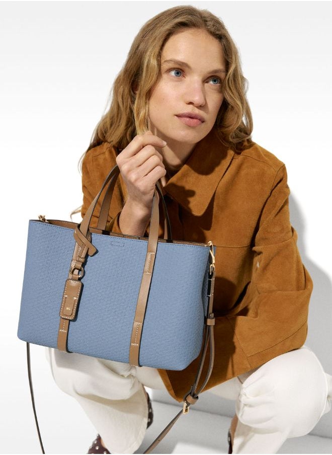 TOTE BAG WITH TEXTURE