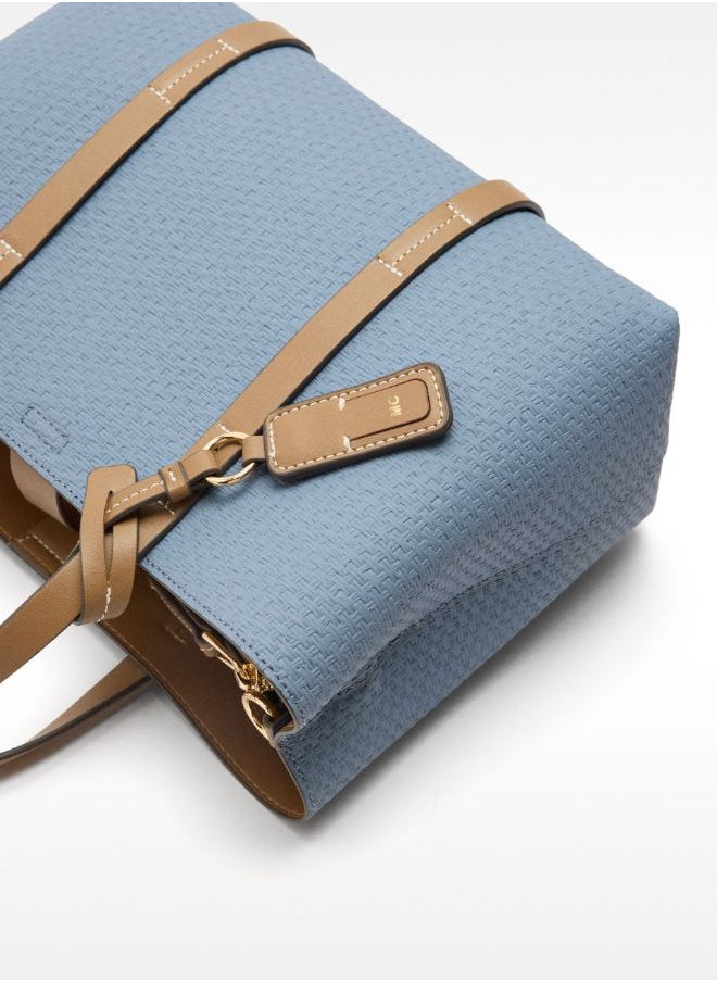 TOTE BAG WITH TEXTURE