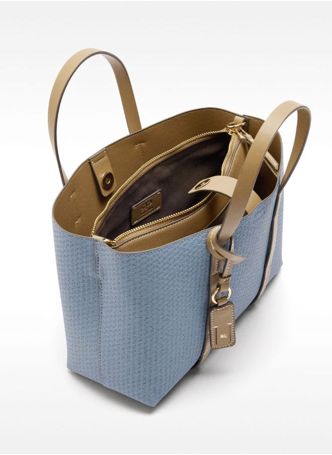 TOTE BAG WITH TEXTURE