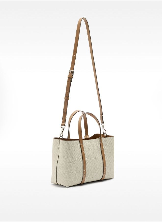 TOTE BAG WITH TEXTURE