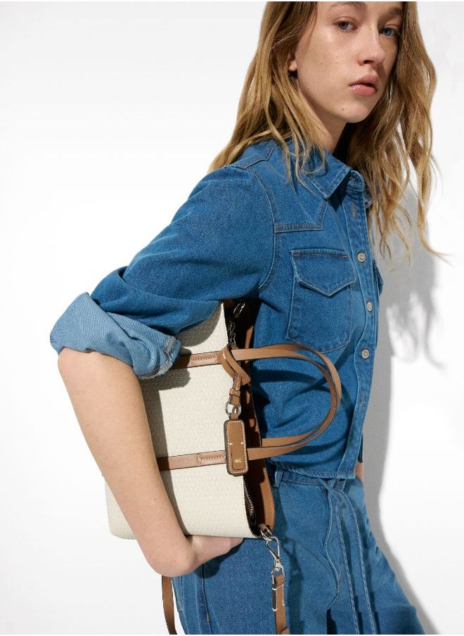 TOTE BAG WITH TEXTURE