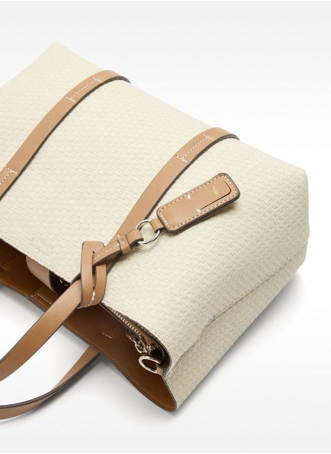 TOTE BAG WITH TEXTURE