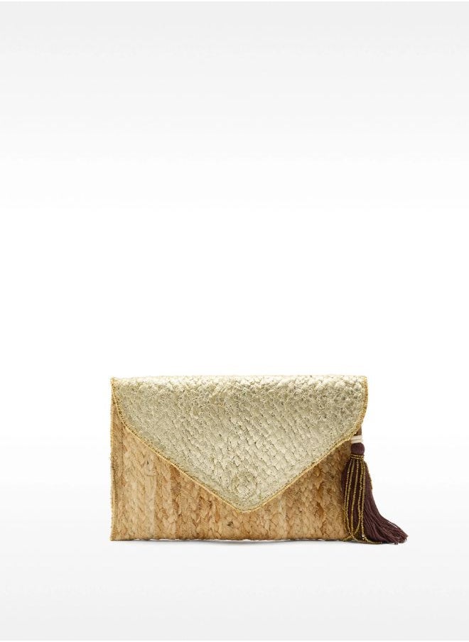 METALIZED JUTE PARTY BAG