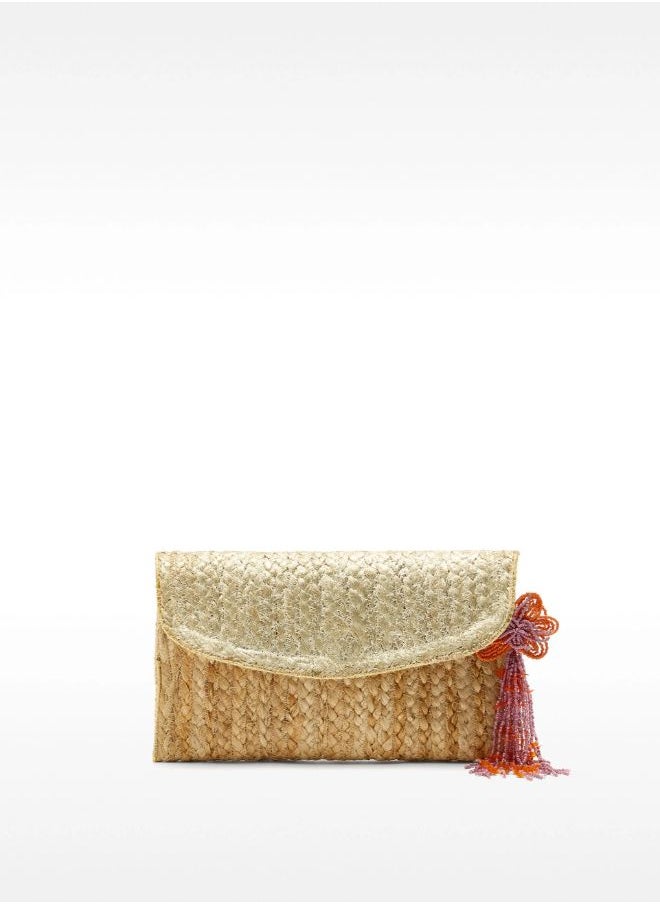 METALIZED JUTE PARTY BAG