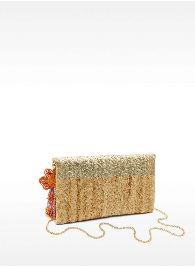 METALIZED JUTE PARTY BAG