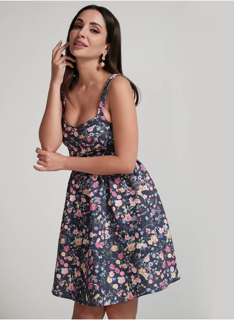 Floral Print Dress