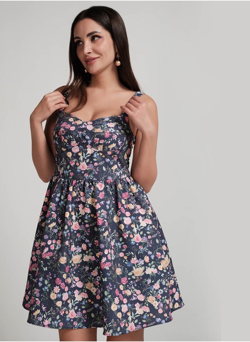 Floral Print Dress