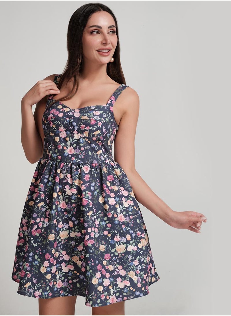 Floral Print Dress