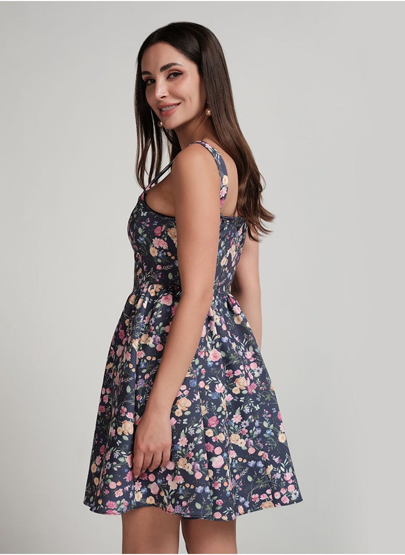 Floral Print Dress