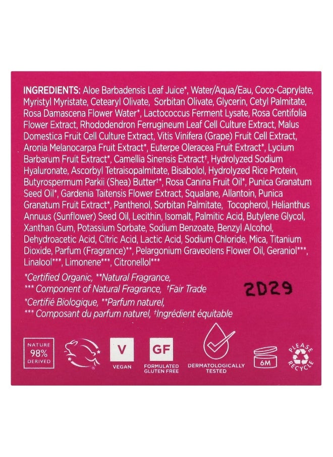 Andalou Naturals, 1000 Roses, Fortifying Night Cream, Sensitive, 1.7 oz (50 g)