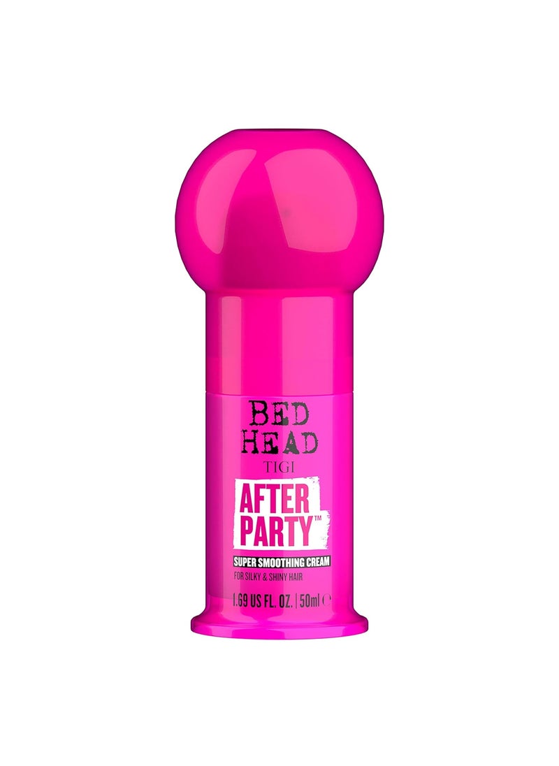 TIGI Bed Head After Party Smoothing Cream for Shiny Hair Travel Size 1.69 fl oz