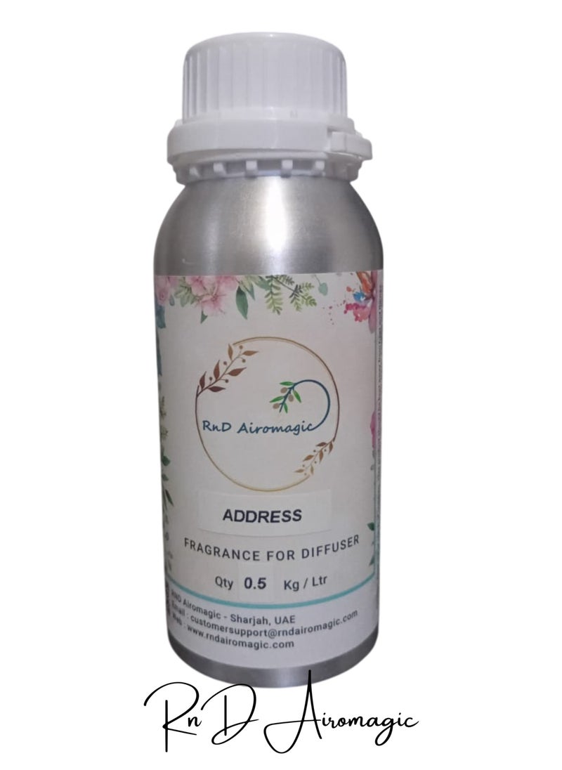 RnD Airomagic Airomagic Address Aroma Oil for Diffuser 500ml