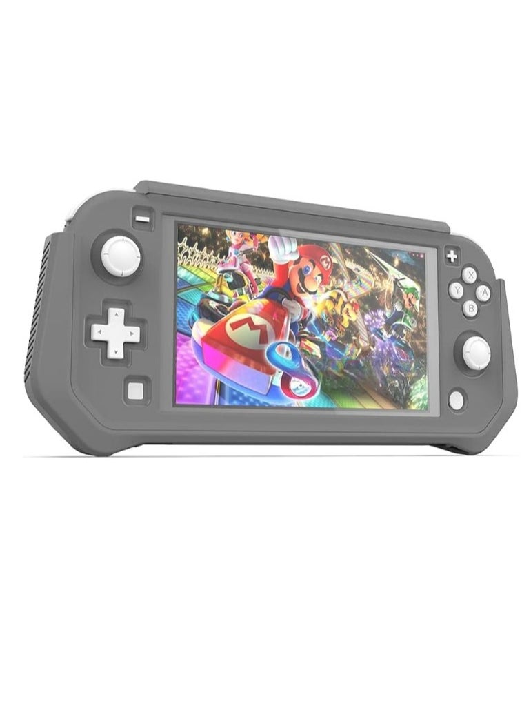 Protective Case For Nintendo Switch Lite, Switch Lite Case With Detachable Screen, Solid Hard Shell TPU Nintendo Switch Back Cover, Anti Scratches Nintendo Switch Hand Grip Case, (1pc, Blue)