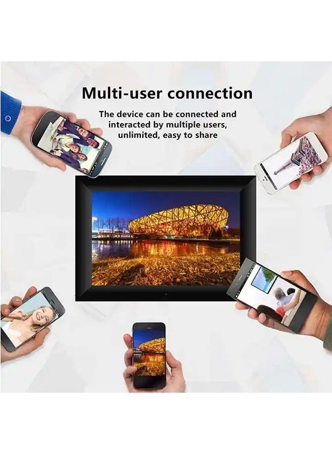 10.1 Inch LCD Screen Digital Photo Frame for Bedroom Furniture, Smart Digital Picture Frame 800 * 1280 Screen Resolution, 32GB Large Capacity
