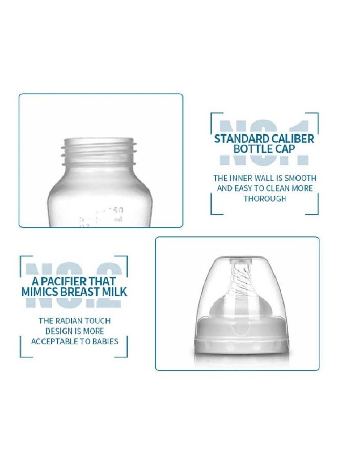 Manual Silicone Breast Pump With Adjustable Suction And Accessories