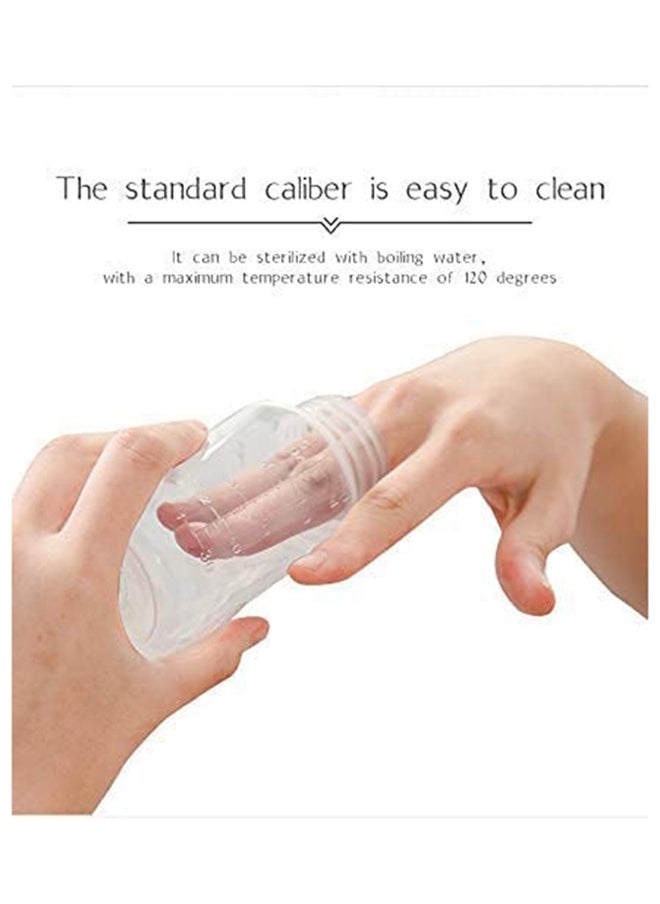 Manual Silicone Breast Pump With Adjustable Suction And Accessories