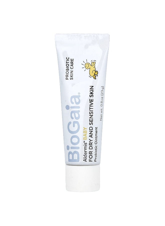 BioGaia, Aldermis Baby Probiotic Ointment, For Dry and Sensitive Skin, 0.8 oz (23 g)