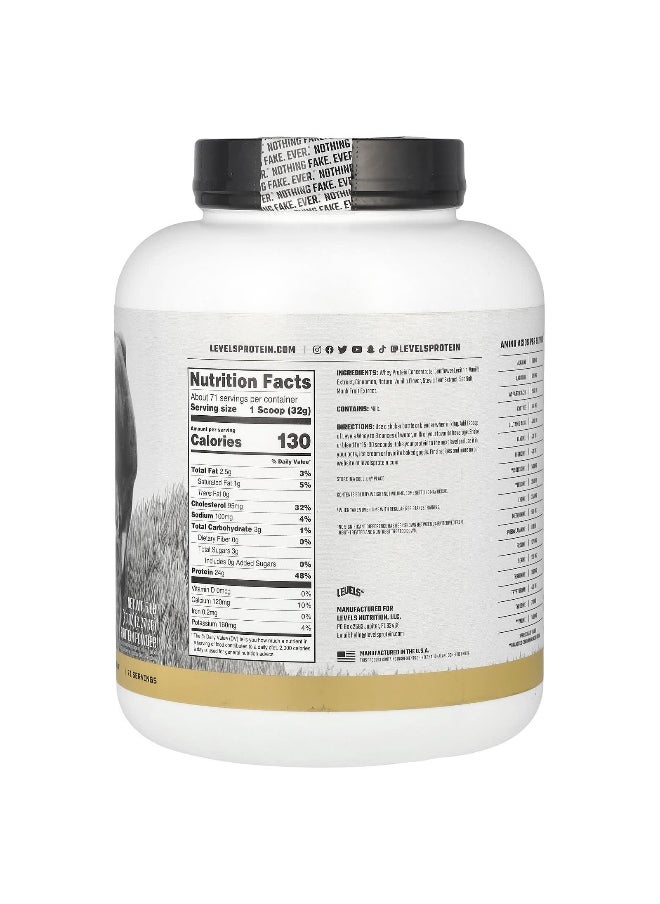Levels, Grass Fed Whey Protein Powder, Vanilla Cinnamon, 5 lb (2.27 kg)