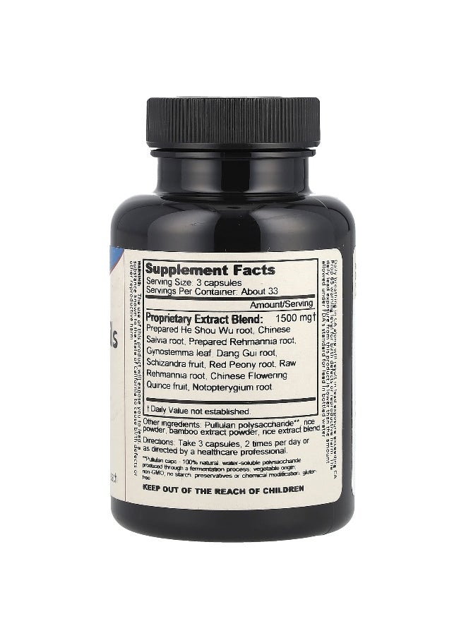 Dragon Herbs, Hair & Nails, 100 Vegetarian Capsules