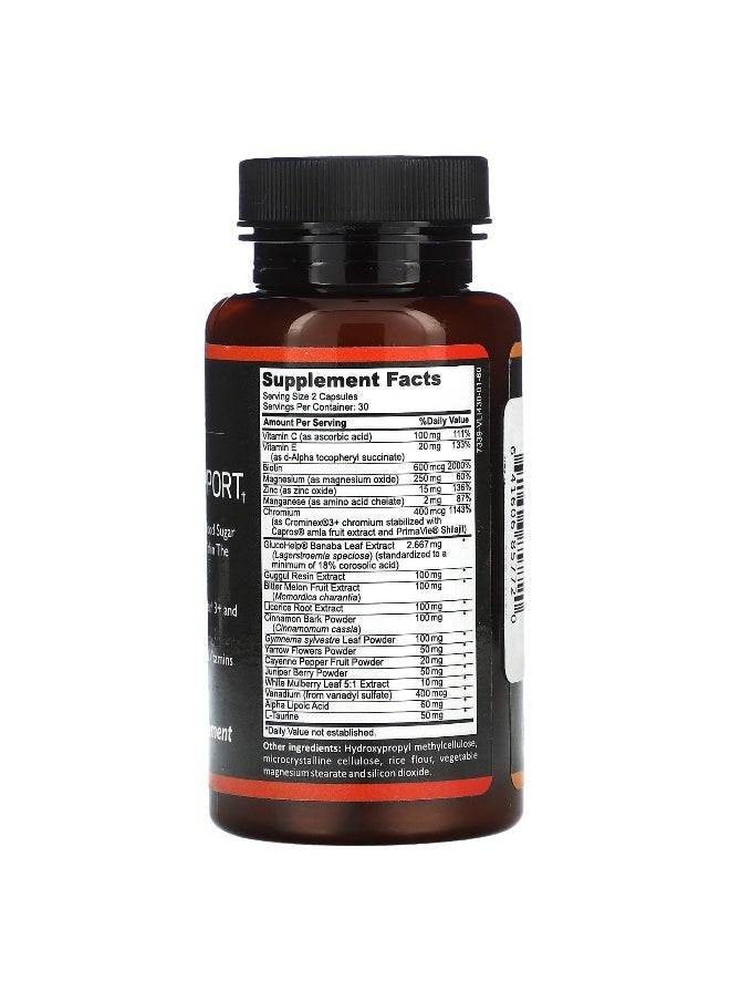 Sunergetic, Blood Sugar Support, 60 Capsules