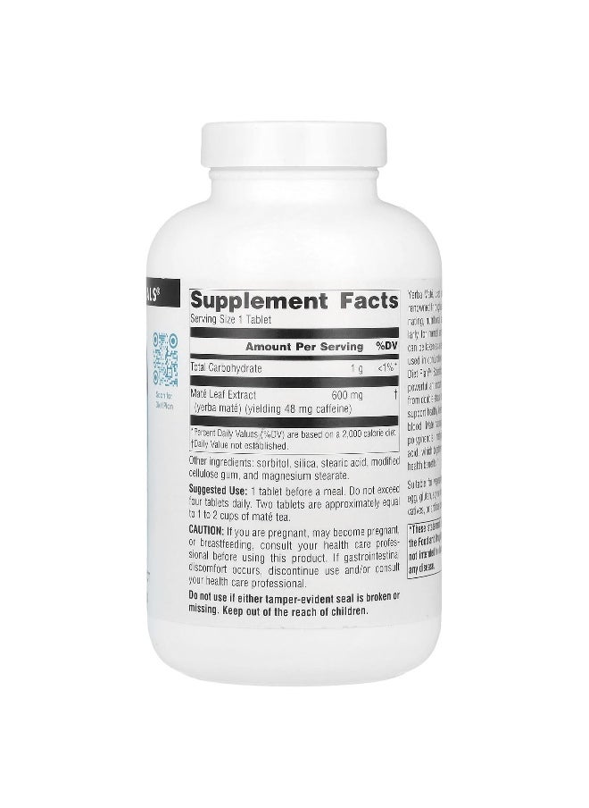 Source Naturals, Yerba Mate, 600 mg, 180 Tablets