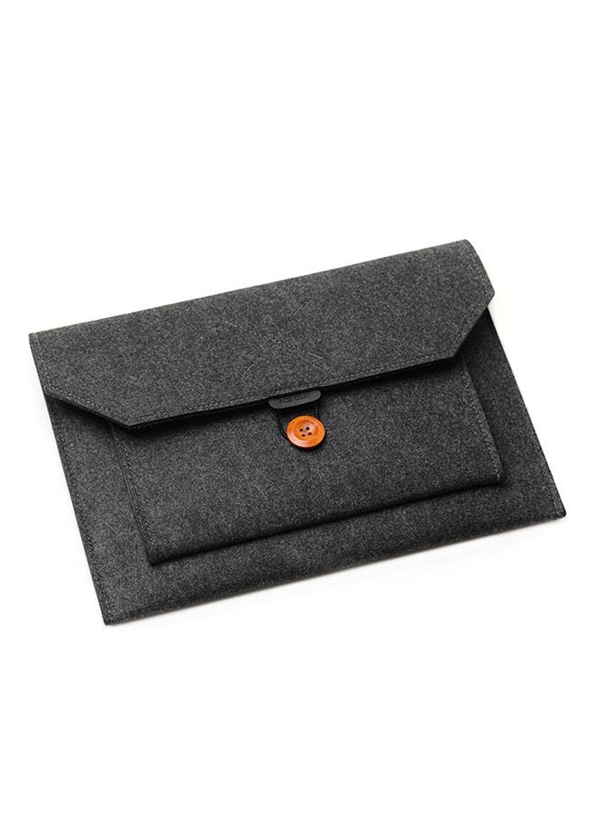 15-Inch Laptop Bag For Macbook Dark Grey
