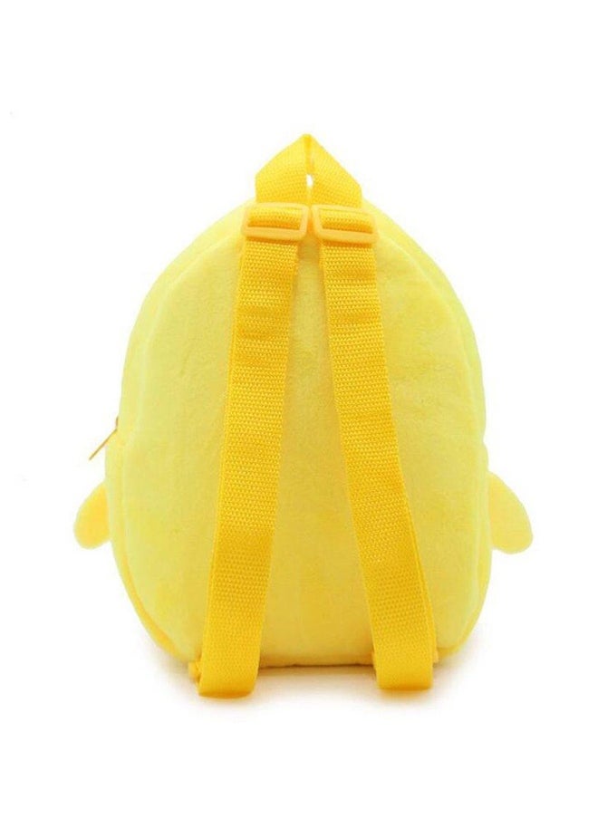 Cartoon Shape Kids Backpack Yellow