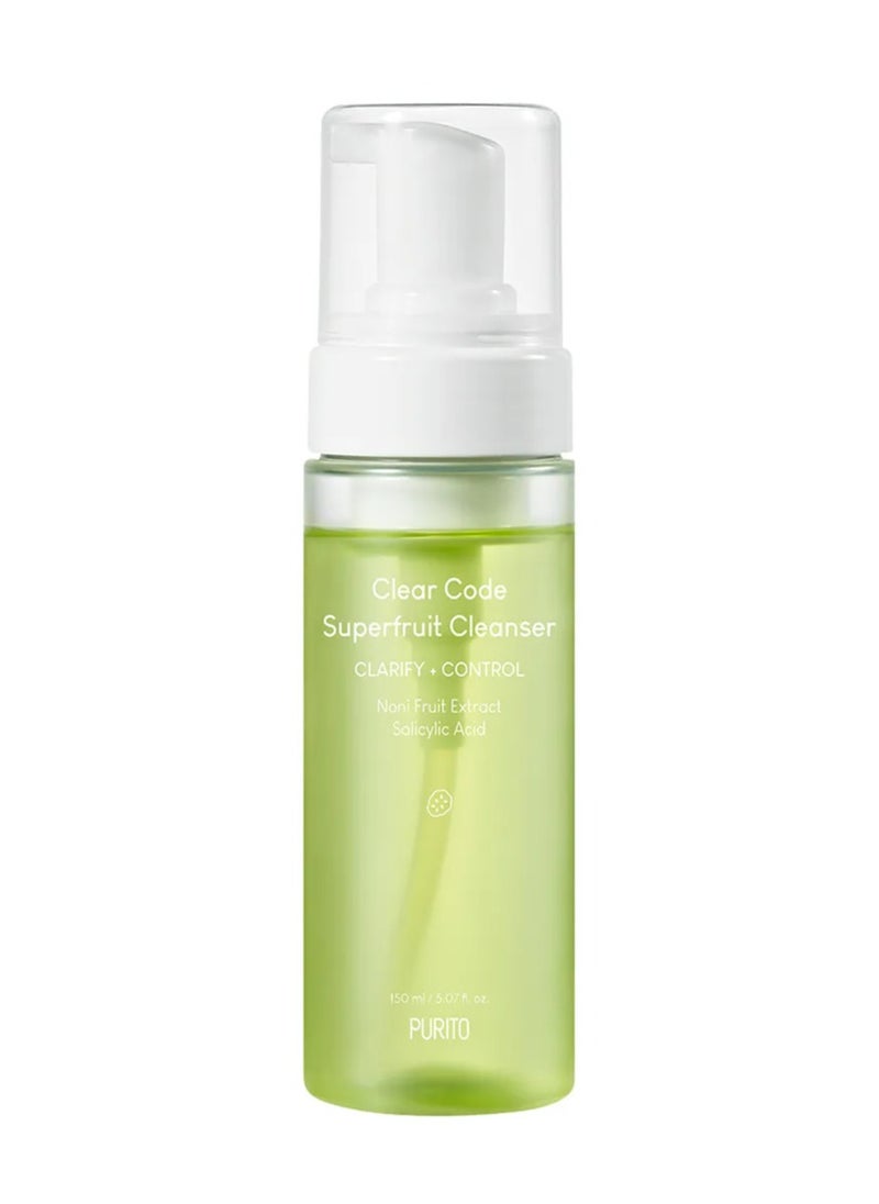PURITO Clear Code Superfruit Cleanser [150ml]