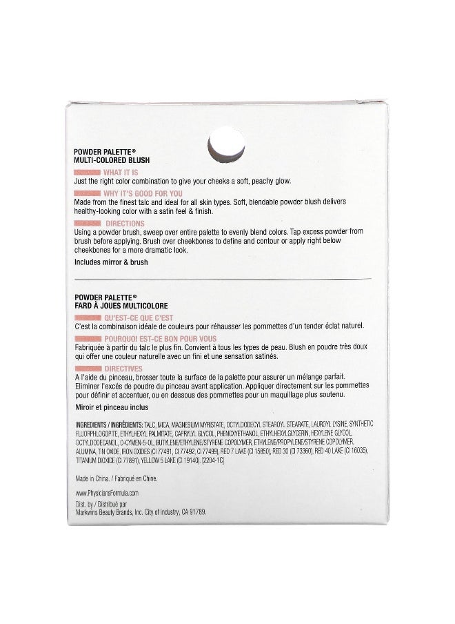 Physicians Formula, Powder Palette, Multi-Colored Blush, 2464 Blushing Natural, 0.17 oz (5 g)