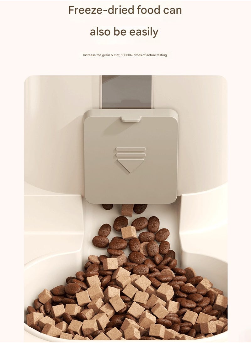 Cats Feeders And Water Dispenser 2 In 1 Pet Automatic Water Dispenser Pet Food Storage For Small Dog Puppy Cats