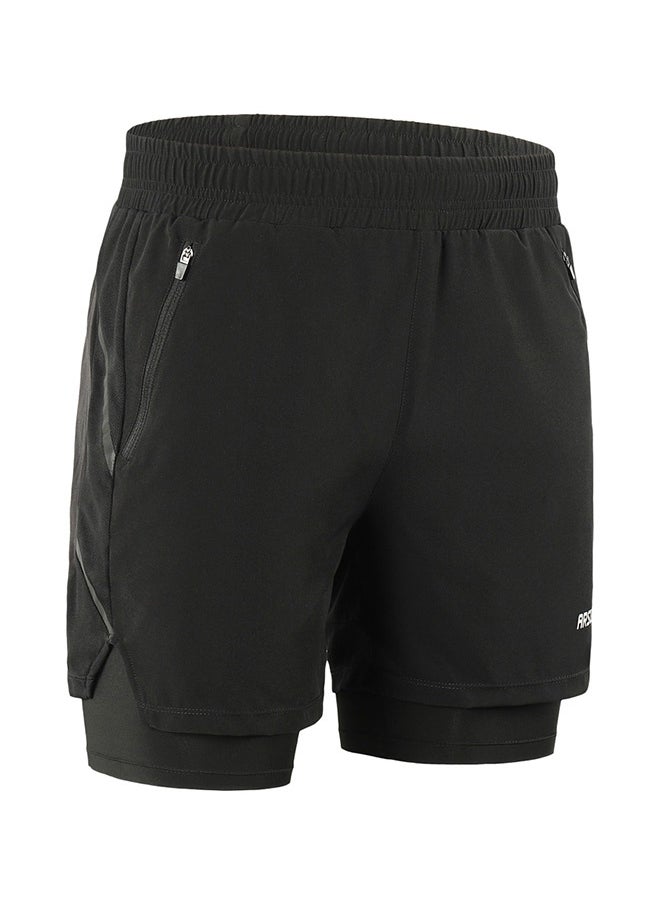 2 in 1 Quick Drying Breathable Cycling Shorts 30x23cm