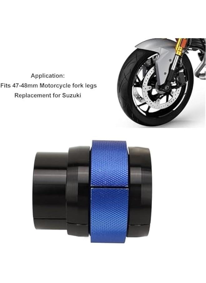 4PCS Aluminum Alloy Fork Seal Driver Tool with Oil Seal Installation Set for 47-48mm Motorcycle Fork Legs