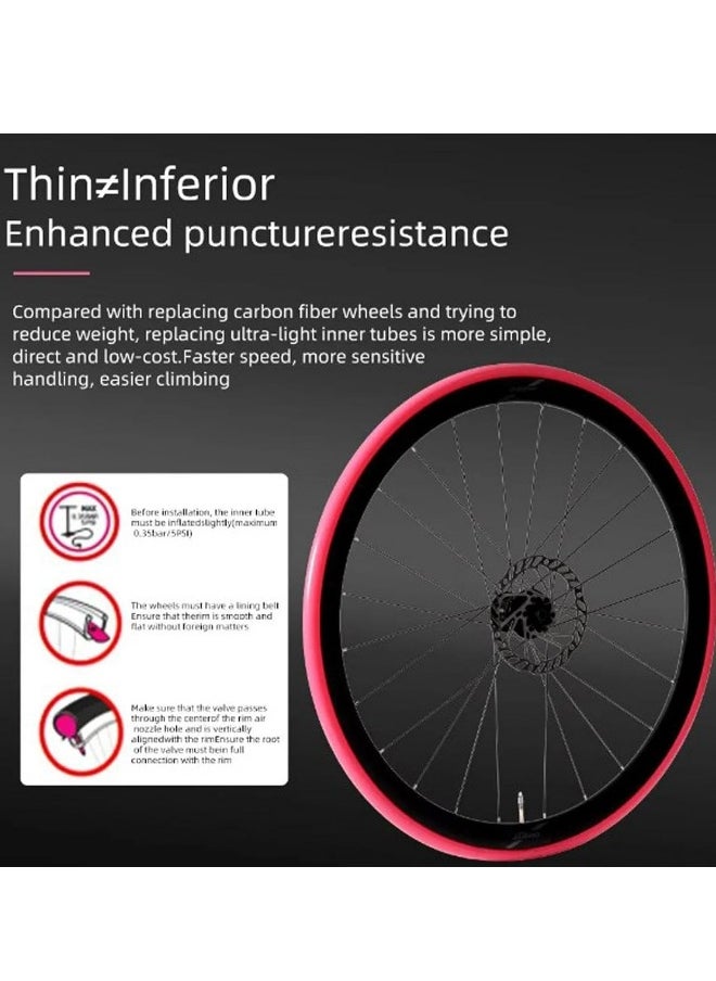 Bike Inner Tube 700 x 18 23 25 28 30 32C for Mountain Bike Bike Bicycle Tire 45mm
