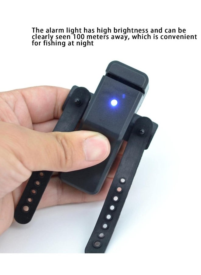 2pcs Carp Fishing Bite Alarm | Indicator Sound Bite Alert Bell with LED Lights | Fishing Alarm Bell Clip On Fishing Rod Tool for Day and Night Fishing
