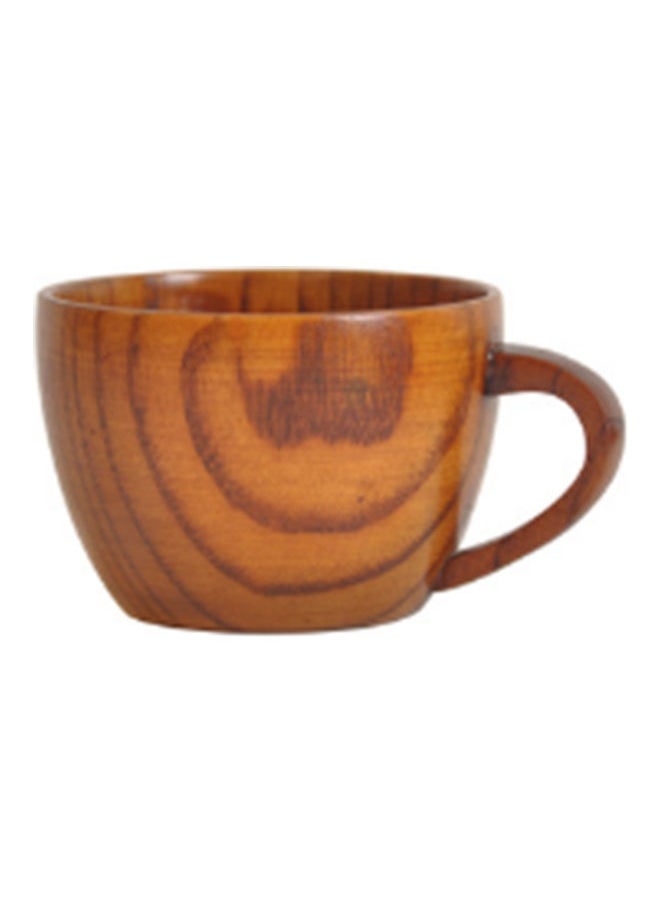 Coffee Cup With Jujube Wood Brown