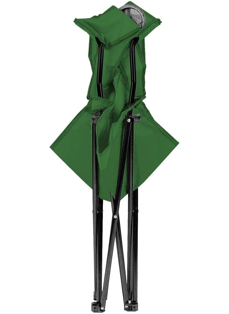 Camping Chair – Outdoor Folding Chair, Portable Fishing Chair, Lightweight Folding Seat with Oxford Fabric and PVC – Ideal for Camping, Barbecue, Picnic, Beach, and Outdoor Activities – Comfortable, Durable, Easy to Carry