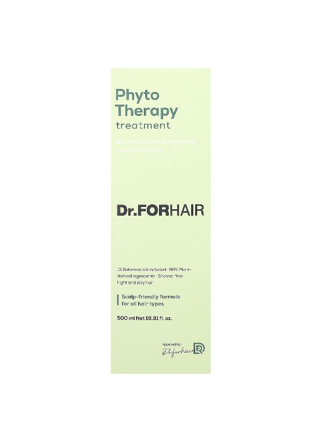 Dr.ForHair, Phyto Therapy Treatment, All Hair Types, 16.91 fl oz (500 ml)