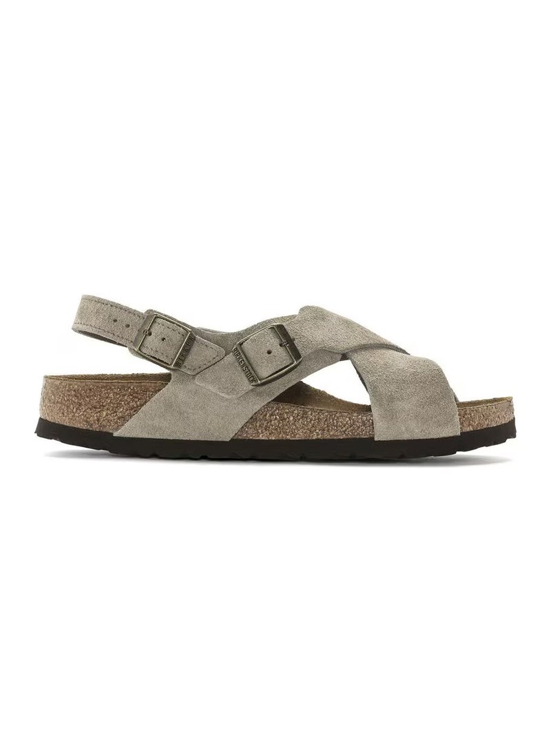 Tulum Suede Leather - Taupe