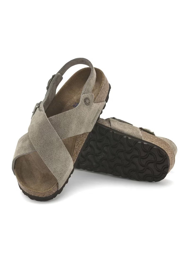 Tulum Suede Leather - Taupe