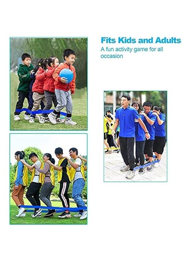 4 Legged Race Bands, Leggings for Multiplayer Games, Suitable for Outdoor Team Sports, Competitions, Party Games