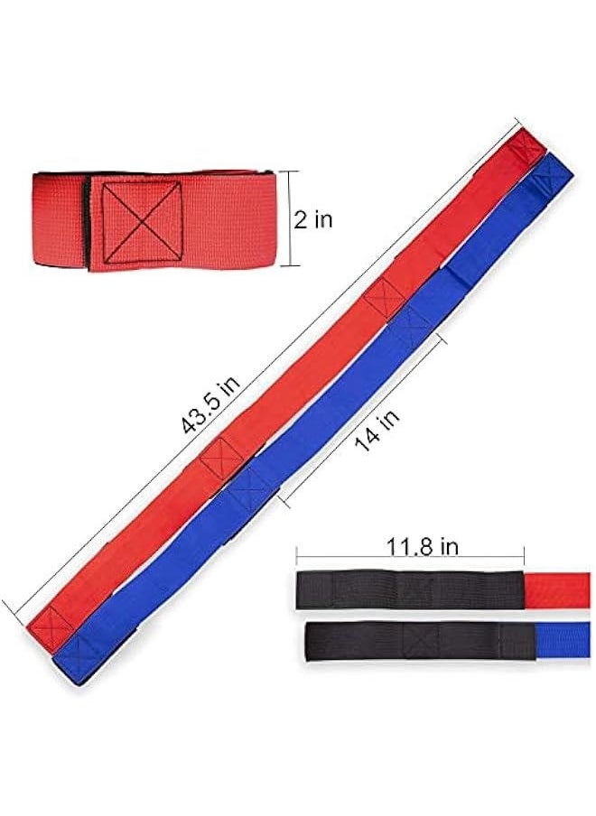 4 Legged Race Bands, Leggings for Multiplayer Games, Suitable for Outdoor Team Sports, Competitions, Party Games