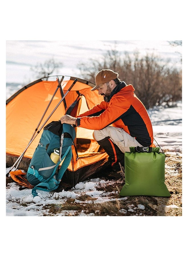 Waterproof Dry Bag Backpack, Lightweight Outdoor Storage Bags Ultimate Dry Bags for Rafting Boating Camping, Suitable for Camping, Climbing, Rafting, Convenient to Store Personal Belongings - 6Pcs