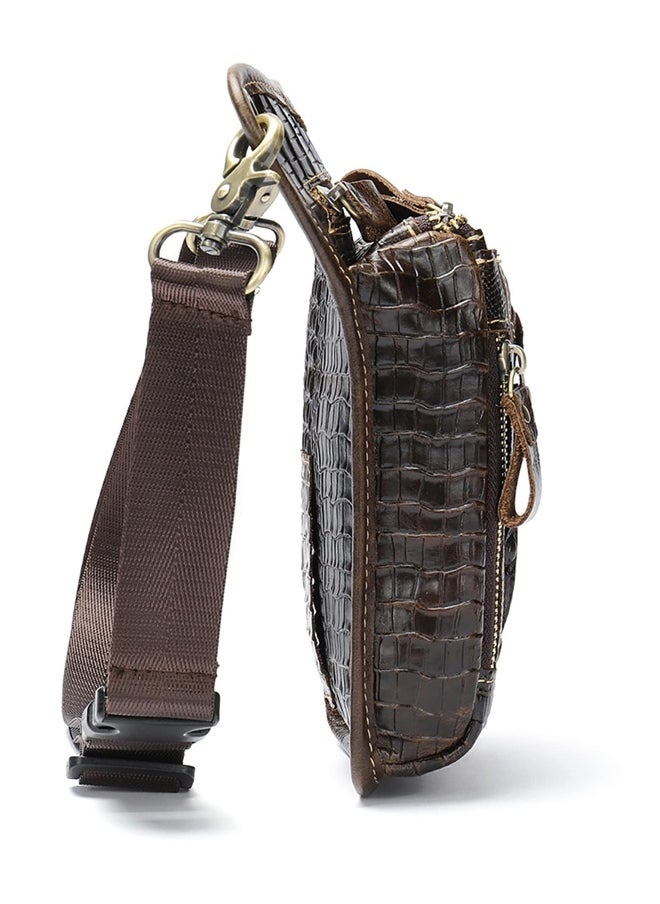 Fashionable Leather Waist Pack -for Men Women Belt Multi-Purpose Motorcycle Bike Outdoor Sports Tactical Cycling Riding Hiking Thigh Bag