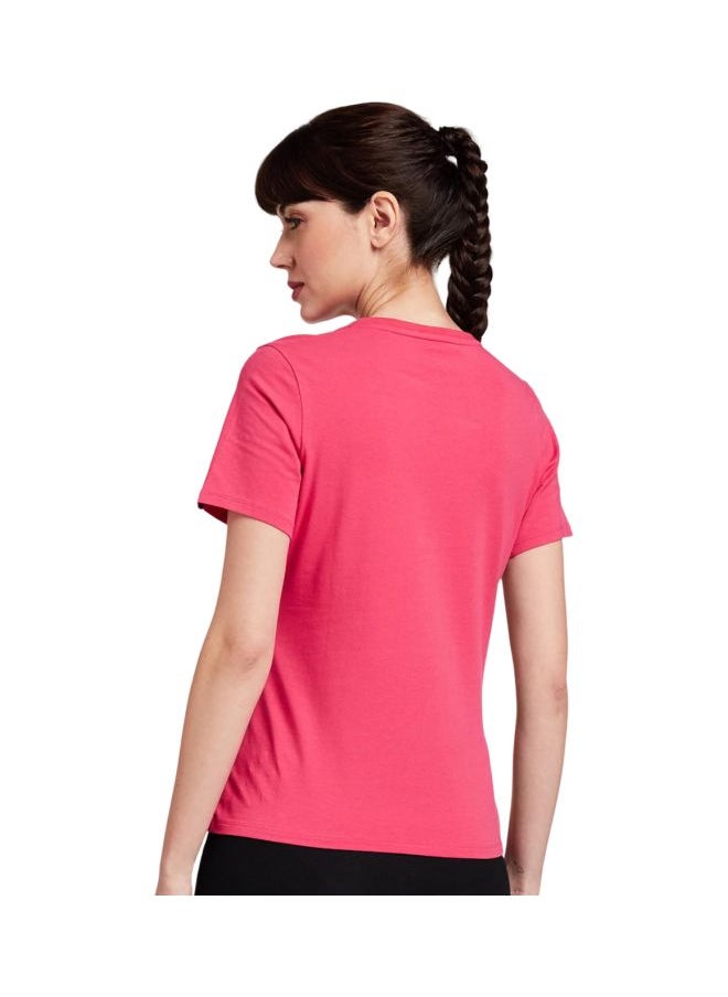 Jockey 1359 Women Super Combed Cotton Elastane Stretch Regular Fit Solid V Neck Half Sleeve T Shirt